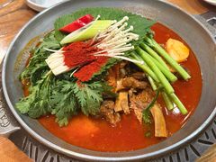 脊骨汤-喇喇排骨火锅·传统韩式脊骨汤(望京西园总店)