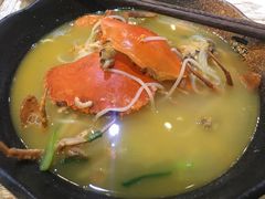 膏蟹汤面-十面欢腾·海鲜面·台式Bistro(长乐路店)