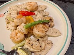 松露山药炒虾丸子-汕头龙光喜来登酒店-采悦轩中餐厅