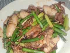 五花肉炒笔管-吕氏疙瘩汤·私家菜馆(慈云寺店)