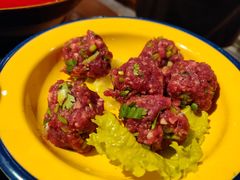 香菜牛丸-王婆乔鲜鱼自助火锅(蜀汉路店)
