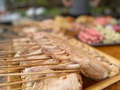 -牙山果园·烧烤野炊·钓鱼团建·烤全羊