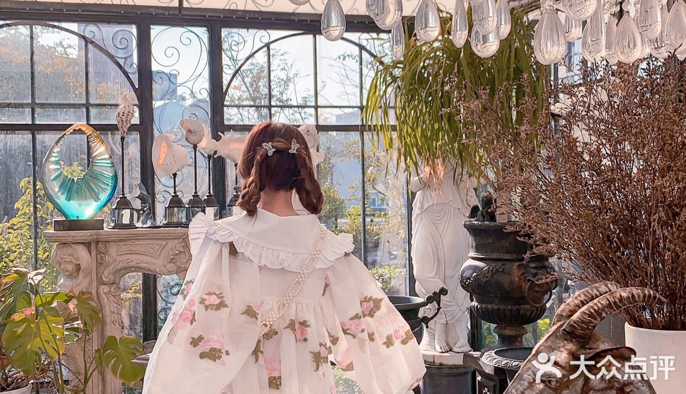 一整个露台花园🌷宝藏咖啡店🍮