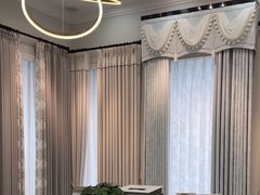 -百合布艺丨窗帘墙布软装(轻纺市场店)