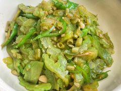 酸豆角炒青椒涼瓜-竹山里(锁石路店)