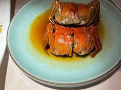 枸杞菊花熟醉蟹-蟹榭(静安寺晶品商场店)