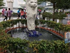 景点鱼尾狮：宝宝-鱼尾狮公园