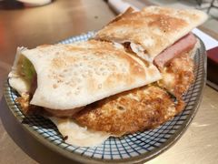 餐肉蛋烧饼-桃园眷村(万象天地店)