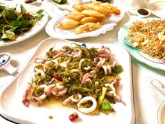 酸菜炒鱿鱼-温岭人家(红花北路店)
