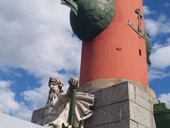 -瓦西里岛古港口灯塔