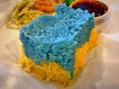 -蝶豆花蓝面条