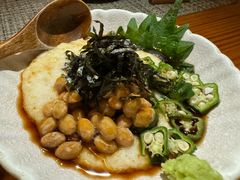 秋葵山药拌纳豆-田野日本料理(仙霞路店)