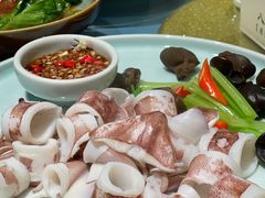 水煮鲜鱿-八闽饭店闽南小镇(铁西店)