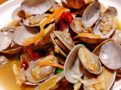 葱姜炒花蛤-吉香碳烤生蚝(仙霞路店)