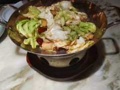 干锅圆白菜-绿茶餐厅(朝阳大悦城店)