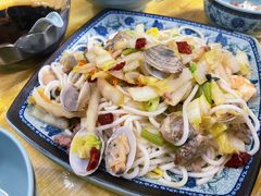 海鲜炒兴化粉-福州人铭小吃