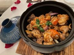 三葱龙虾土鸡煲-宝丽轩中餐厅BAOLIXUAN