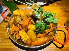 手抓海鲜冬阴功味-仓库南洋海鲜小排档(柳河路店)