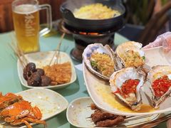 生蚝双拼-蚝老板海鲜烧烤大排档(码头店)