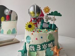 -甜栀·动物奶油蛋糕