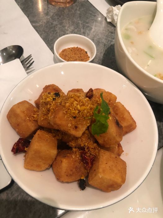 石板街(大上海时代广场店-一口炸豆腐图片-上海美食-大众点评网