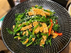 菠菜拌面筋-贯贯吉·清真餐厅(浙江中路店)