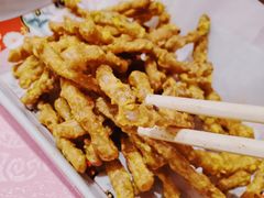 金沙茶树菇-行家海鲜火锅酒家(静安寺店)