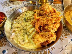 必点炸鸡翅配年糕-HOTISLAND海鸡岛·韩国料理(江南西店)