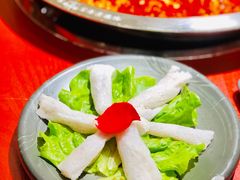竹荪酿虾饺-谭鸭血老火锅(龙湖宝山天街店)