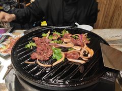 -燚店·铁板鱼蛙·烤肉·烤串(北新桥店)