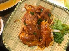 黑椒鸡排-丹东肥蚬子炭火烤肉(黎明湖店)