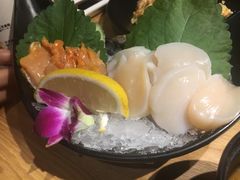 带子刺身及鸟贝刺身-万岁寿司(万国店)