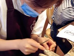 制作过程-十八字金银饰·拼豆·开蚌手工体验团建(君太百货店)