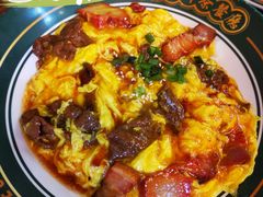 叉烧牛肉滑蛋饭-肥韬茶餐厅(南山mini店)
