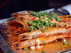 铁板火焰虾-绿茶餐厅(成都大悦城店)