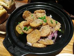 鸭肝酱土豆片-原食日记(三里屯店)