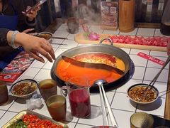 -热火朝天鲜切牛肉火锅(南强街巷店)