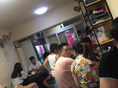 等位区-老红桥炸灌肠牛肚锅烧烤(定福庄店)