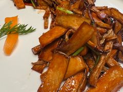 烧汁鲜菌菇-峰厨大鱼泡饼(水上公园店)