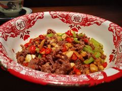 菜籽油炒衡东黄牛肉-老湘村·湖南土菜(天河维多利店)