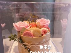 ins手绘蛋糕-兔子妃私人定制蛋糕(城南花苑南区店)