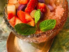 草莓酱手搓冰粉小芋圆-浩海火燒雲傣家菜(芮欧百货店)