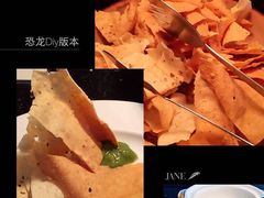 印度薄脆配薄荷乳酪酱-澳门旅游塔360°旋转餐厅(南湾湖广场店)