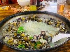 蒸沙蚬-大赤坎肥仔强烧味海鲜餐厅(大赤坎店)