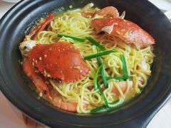 黄金酱蟹面-不仔客海鲜·烧烤·270度海景餐厅(大东海店)