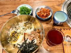 -明洞阿姨·韩式酱蟹烤肉·创意料理(三元桥店)