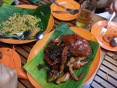 周围的大排档-新加坡文华东方酒店