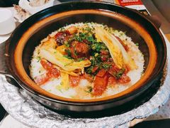 腊味煲仔饭-顺德公广东猪肚鸡·煲仔饭(白石洲店)