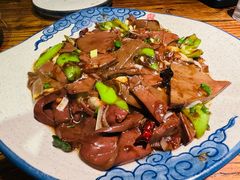 爆炒血豆腐-百花人家(门城水岸店)