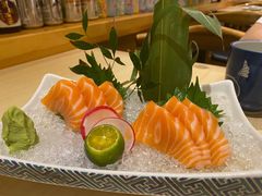 三文鱼刺身-柏鮨寿司.刺身.定食(米山町地中海店)